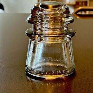 Vintage Glass Insulator